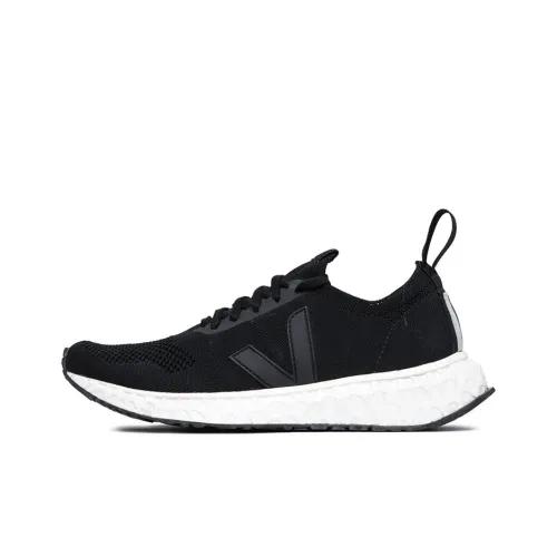 RICK OWENS совместный бренд RO Larry Off Vega VEJA Низкий Топ Повседневная обувь Женская Черная