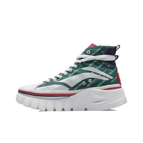 Вставка Wave BOOT Амортизация Противоскользящая Устойчивая к истиранию Легкий Высокий Топ Повседневная Обувь Мужская