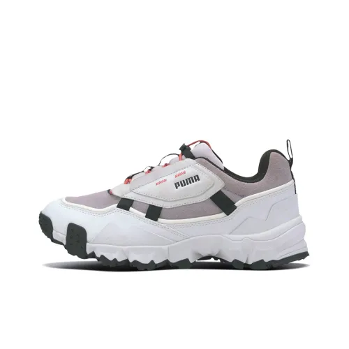 PUMA Trailfo Амортизация Износостойкий Низкий Топ Casual Унисекс Белый Коричневый Красный