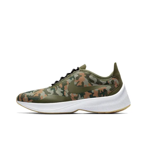 Nike Fast EXP Z07 SE Slip-resistant Abrasion-resistant Lightweight Low Top Casual Men's Camouflage Green Найк Fast EXP Z07 SE Противоскользящий Устойчивый к истиранию Легкий Низкий Топ Повседневный Мужской Камуфляж Зеленый