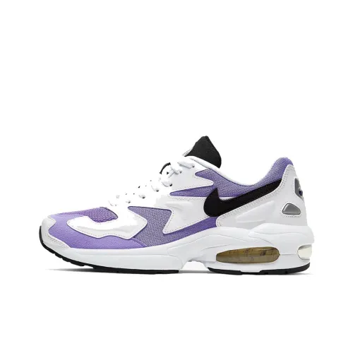 Nike Air Max 2 Свет Low Топ Кэжуал Женские Белый Фиолетовый