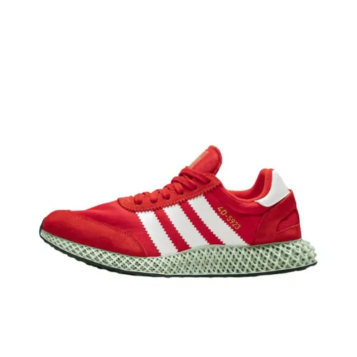 Adidas Futurecraft Шокаблоки Противоскользящие Устойчивые к истиранию Низкий Топ Беговые кроссовки Унисекс Красный