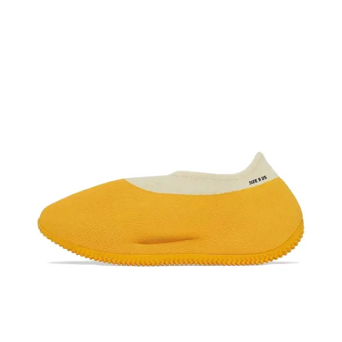 Adidas Originals Yeezy Knit Runner Сера' Легкий Anti Slip Низкий Топ Casual Унисекс Желтый