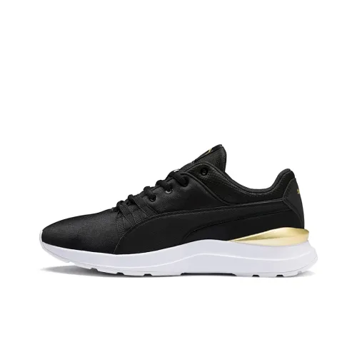 PUMA Adela Low Топ Casual Женский Черный Золото