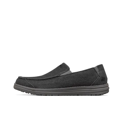 Skechers Melson Низкий Топ Повседневная Обувь Мужская Черная