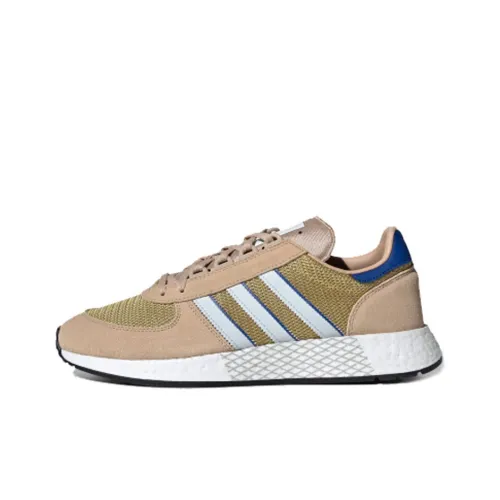 Adidas Originals MARATHON TECH Нескользящий Легкий Низкий Топ Повседневная Обувь Мужская Светлый Нюдовый