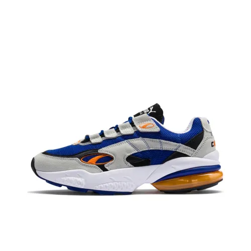 PUMA Cell Venom Амортизация Легкий Отскок Низкий Топ Повседневный Мужской Белый Синий Желтый