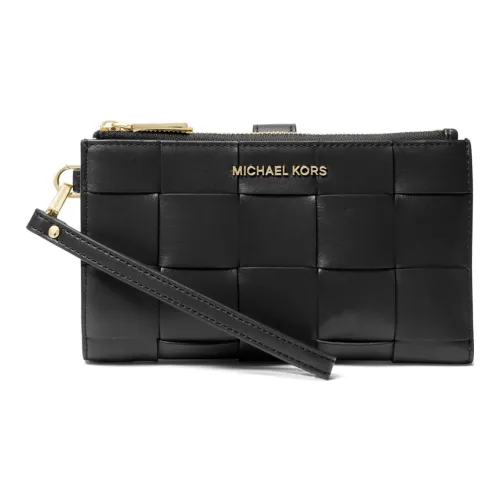 MICHAEL KORS Adele кожаный браслет сумка-кошелек женский черный