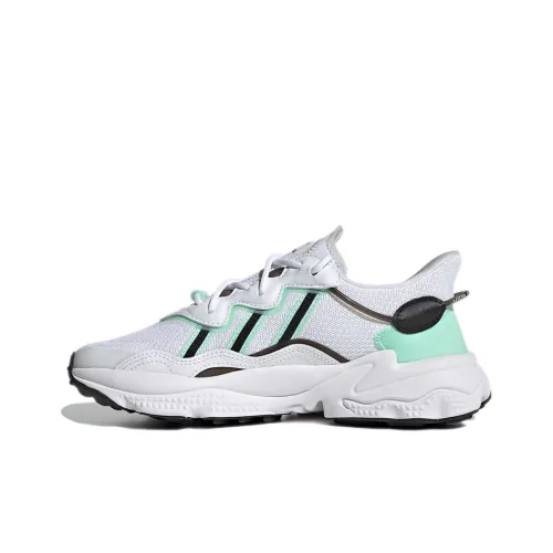 Adidas Originals Ozweego Амортизаторы Slip-resistant устойчивые к истиранию Низкий топ Casual Женские Белый Черный