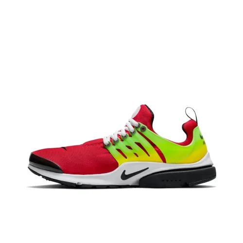 Nike Air Presto 'Университетский красный' Амортизаторы Slip-resistant Дышащий Низкий Топ Повседневная обувь Унисекс Черный Зеленый Красный