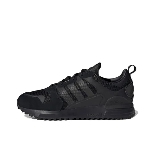 Adidas Originals ZX 700 HD Slip Резистентный к истиранию Низкий Топ Casual Унисекс Ink Black