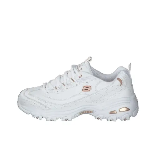 Skechers DLITES Низкий Топ Повседневная Обувь Женская Розовое Золото