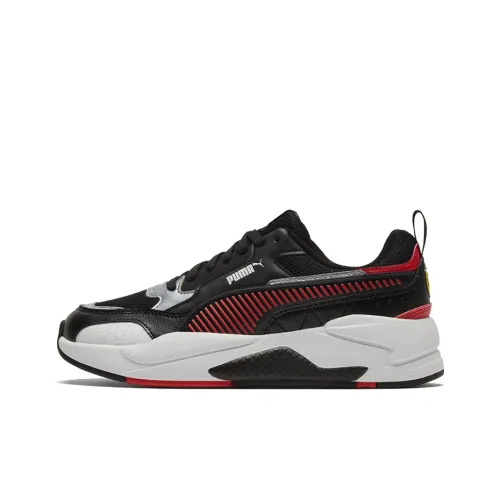 PUMA Ferrari Race X Ray 2 Low Топ Повседневная обувь Унисекс Черный Красный