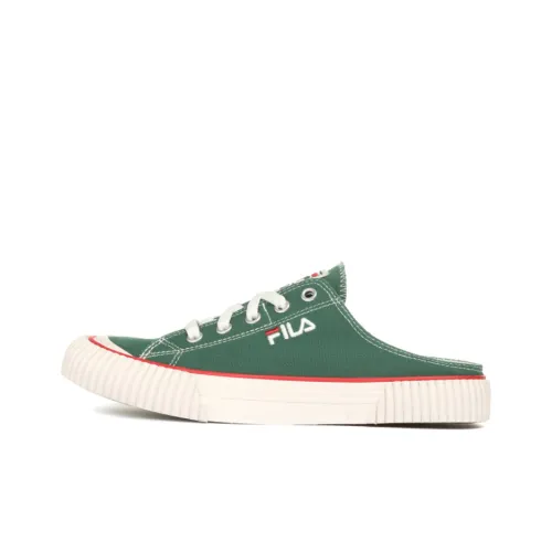 FILA Низкий топ Повседневная обувь Унисекс Зеленый Корейский стиль