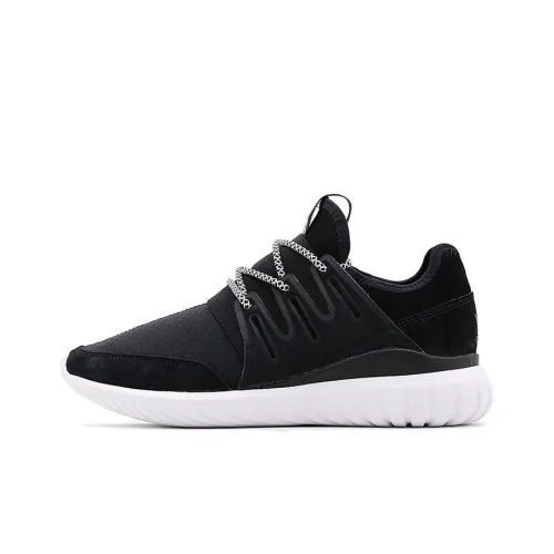 Adidas Originals Tubular Radial Дышащий Низкий Топ Casual Мужской Черный Белый