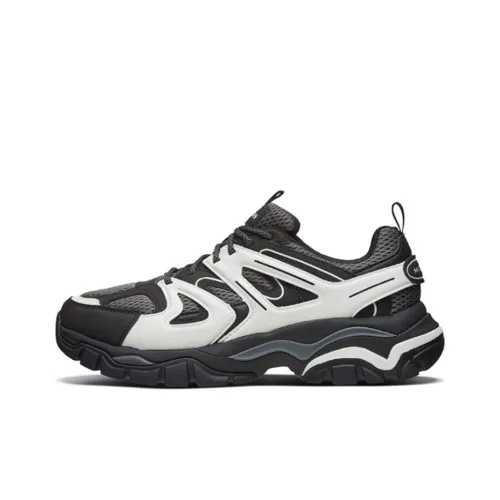 Skechers Stak Ultra Treso Low Топ Casual Мужской Черный Белый