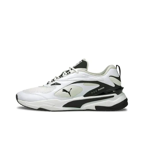 PUMA RS Fast TRAINERS Low Топ Спортивная повседневная обувь Унисекс Хаки Белый Черный