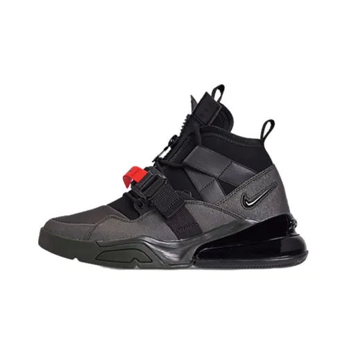 Nike Air FORCE 270 Utility Секвойя Нескользящий Легкий MID Топ Повседневная обувь Мужская Черная