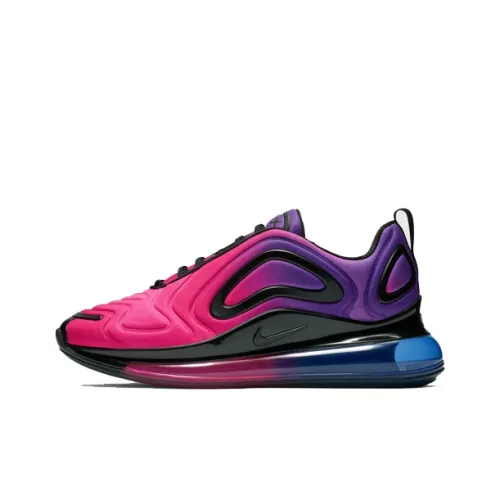 Nike Air Max 720 Sunset Low Top Повседневная обувь Женская Розовый Фиолетовый