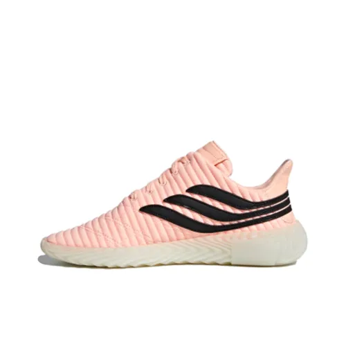 Adidas Originals Sobakov Дышащий Низкий Топ Повседневная Обувь Мужская Розовая