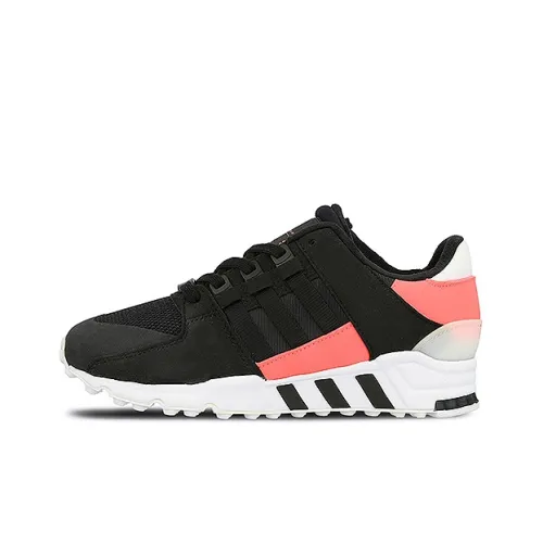 Adidas Originals Eqt Support Rf Шокабойеры Slip-resistant Низкий Топ Casual Унисекс Черный Розовый