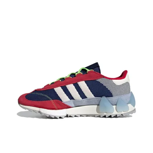 ANGEL CHEN x Adidas Originals SL 7600 AC Дышащий Низкий Топ Casual Женский Красный Синий