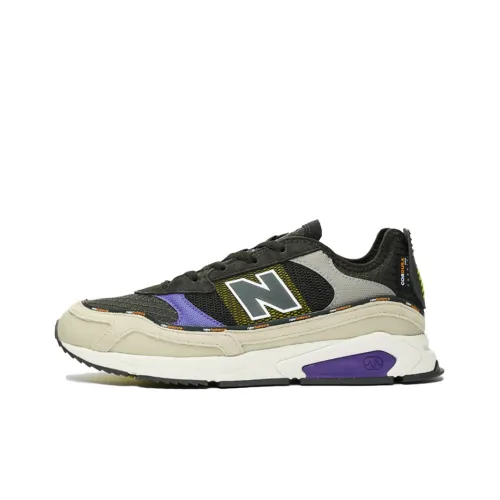 New Balance NB X Racer Low Топ Кэжуал Унисекс Бежевый Зеленый