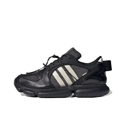 OAMC x Adidas Originals Тип O 6 Амортизаторы Slip-resistant (против скольжения) Abrasion-resistant (устойчивый к истиранию) Низкий топ Повседневная обувь Мужская Черный