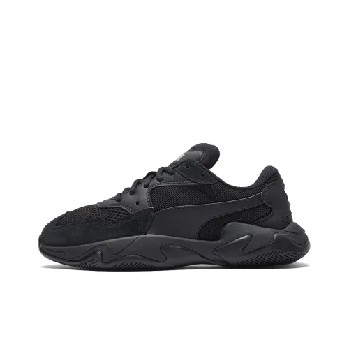 PUMA Storm Low Топ Casual Унисекс Черный Белый
