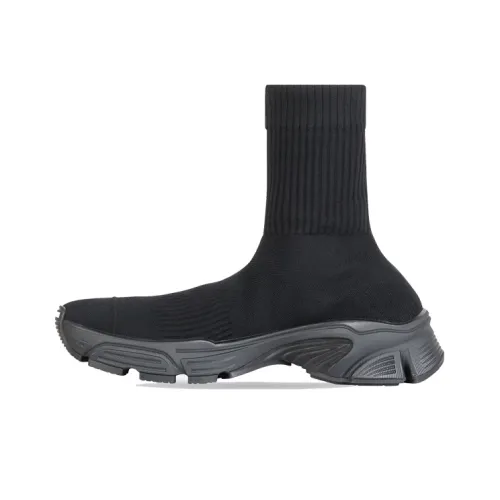 Balenciaga Speed 3,0 Дышащая Высокая Спортивная Обувь Женская Черная