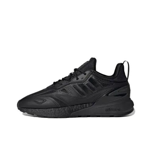 Adidas Originals ZX 2K BOOST 2,0 Slip Резистентный Дышащий Легкий Низкий Топ Casual Унисекс Черный