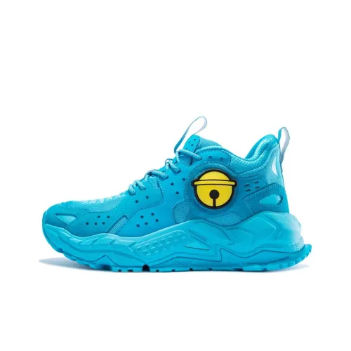 Mizuno Genesis Machine Амортизаторы Shock Absorbers Противоскользящий Аbrasion Resistant Дышащий MID Топ Кэжуал Унисекс Синий