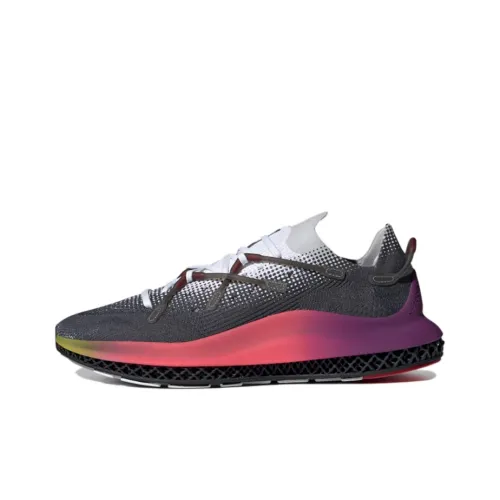 Adidas Originals 4D Fusio 4D Fusio Амортизаторы Slip-resistant Низкий Топ Casual Унисекс Серый