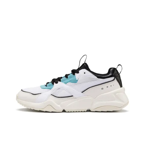 PUMA Nova 2 Low Топ Кэжуал Женские Белый Синий