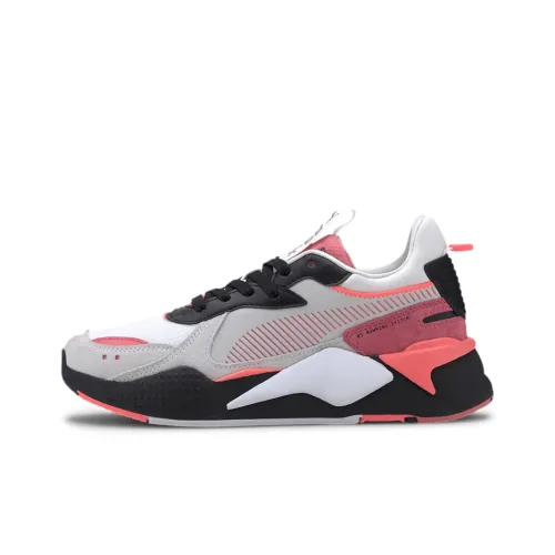 PUMA RS X Reinvent Low Топ Повседневная обувь Женская Белая Розовая
