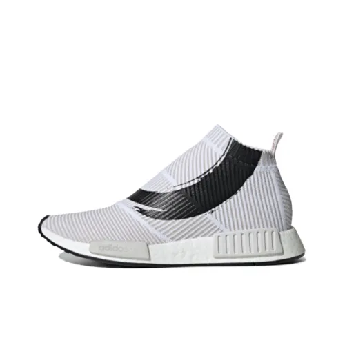 Adidas Originals NMD CS1 Pk Slip Resistant и Breathable MID Топ Повседневная обувь Унисекс Черный Белый