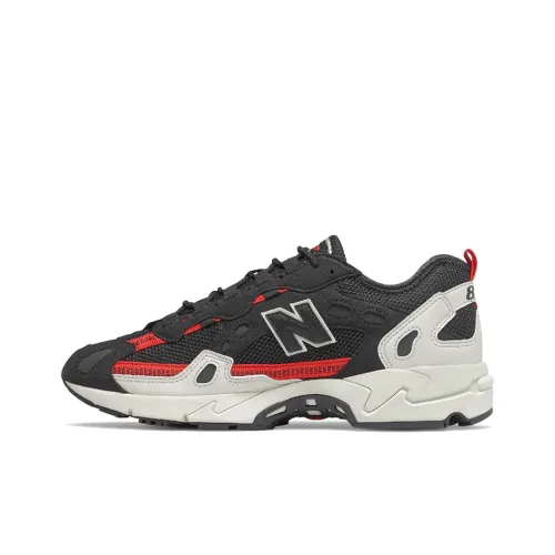 New Balance NB 827 Low Топ Повседневная обувь Унисекс Черный Белый Красный