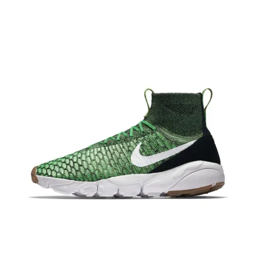 Nike Footscape Magista Poison Non Slip Lightweight MID Top Casual Men's Green Найк Футскейп Магиста Поизон Нон Слип Легкий МИД Топ Повседневный Мужской Зеленый