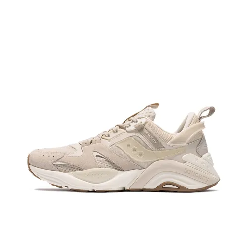 Saucony Gram 9000 Winter Амортизаторы Шок Устойчивость к истиранию Дышащий Низкий Топ Повседневный Мужской Экрю