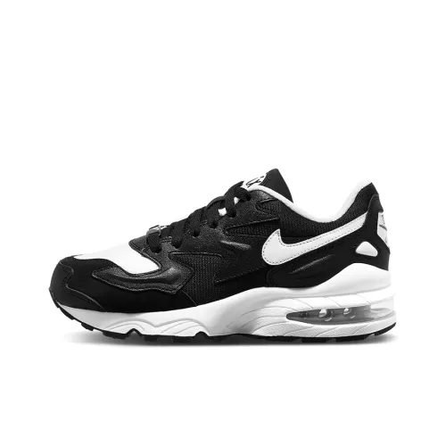 Nike Air Max 2 Light Low Top Повседневная обувь Женская Черный Белый