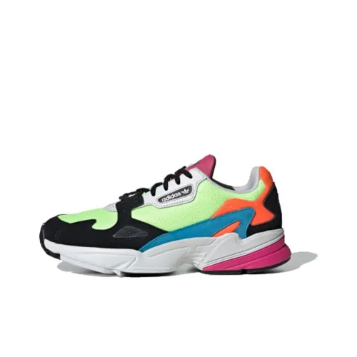 Adidas Originals Falcon Non Slip Легкий Низкий Топ Casual Женский Rainbow