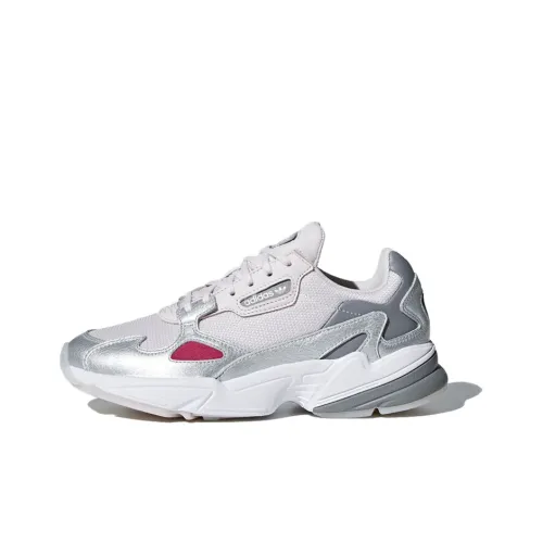 Adidas Originals Falcon Non Slip Легкий Низкий Топ Casual Женский Серебряный