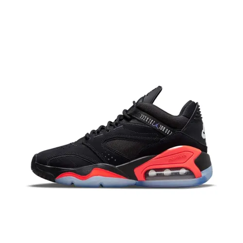 Джордан Point Lane Шокабсорберы Противоскользящие Устойчивые к истиранию MID Топ Повседневная обувь Мужская Черный Красный