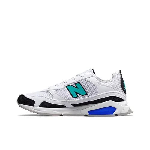 New Balance NB X Racer Амортизация Устойчивость к истиранию Дышащий Низкий Верх Повседневная Обувь Унисекс Белый