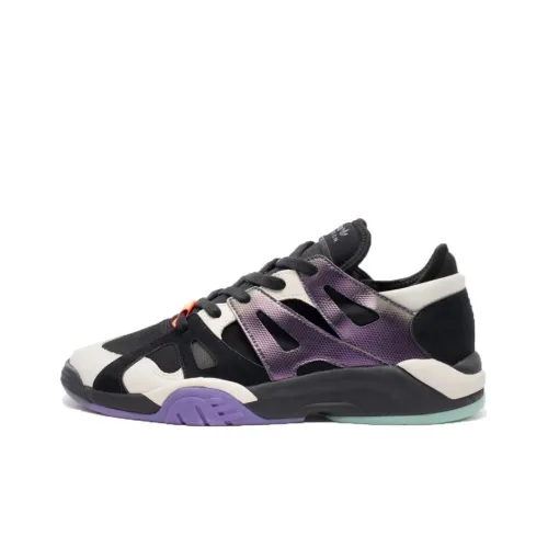 Adidas Originals Dimension LO Амортизация Противоскользящий Легкий Низкий Топ Casual Унисекс Черный Фиолетовый
