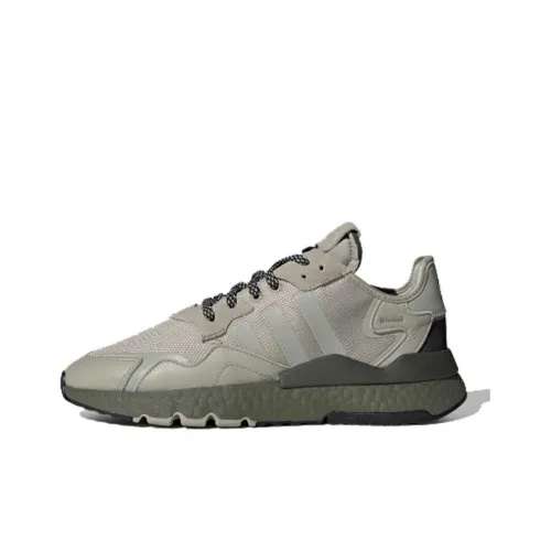 Adidas Originals Nite Jogger Slip-resistant Abrasion-resistant Lightweight Low-top Casual Shoes Unisex Palm