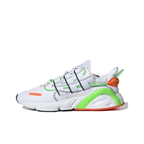 Adidas Originals LXCON Future Shock Absorbers Slip-resistant Low Top Casual Unisex White Orange Green Adidas Originals LXCON Future Shock Absorbers Низкий топ противоскользящий унисекс белый оранжевый зеленый