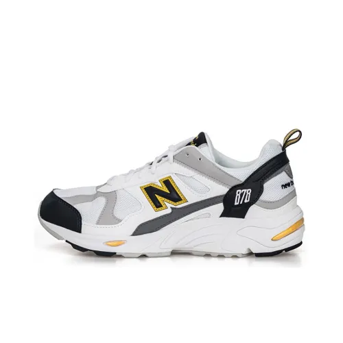 New Balance NB 878 Low Топ Casual Унисекс Серый Желтый