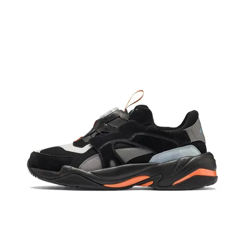 PUMA Thunder Disc Low Топ Повседневная обувь Унисекс Белый Черный Оранжевый