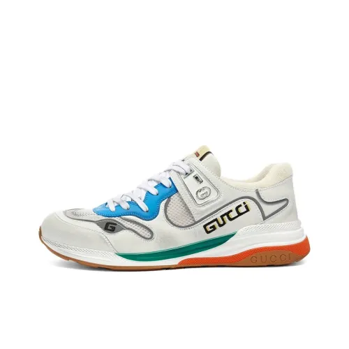 GUCCI Ultrapace Спортивная повседневная обувь Мужская Белая Потертый